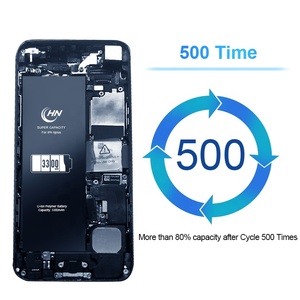 Telefonbatterie 6 7 Batterie schwarz wiederaufladbare Batterien Großhandel Li-Ionen für Iphone 7 plus Handy wiederaufladbar auf Lager - Product Image 3