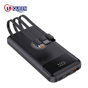 Batería Externa Multifunción Personalizada M-Queen PD, Powerbank de 20000 mAh, Carga Rápida, Cargador Portátil, Carga Inalámbrica - Product Image 1