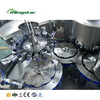 Machine automatique de remplissage de bouteilles d'eau 500ml, ligne de production d'eau potable pour machines de fabrication