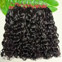 Extensions de cheveux humains 100 % naturels, bouclés en profondeur, effet plumes, pour tresses, ondulations naturelles, très demandées et de haute qualité