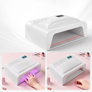 <span class=keywords><strong>Lampe</strong></span> UV LED <span class=keywords><strong>Professionnelle</strong></span> 2-en-1 148W pour Séchage des Ongles (Manucure et Pédicure) – Idéale pour les Deux Mains - Product Image 4