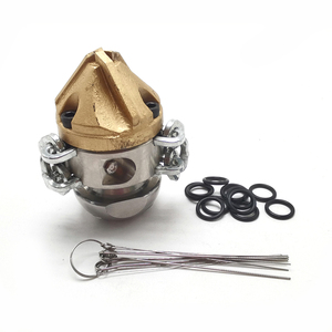 Rotating 1/2&quot; Blasting Nozzle for Dredging Vehicle Municipal Sanitation Sewer Hinge Tree <strong>Root</strong> Sludge Cleaning 50~150L Sprayers - Product Image 1