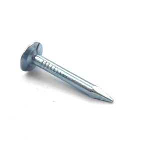 Chiodi a testa piatta zincati a testa piatta da 25mm <span class=keywords><strong>X</strong></span> 3 mm a basso prezzo per coperture - Product Image 1