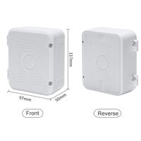 Boîtier de gestion de câbles CCTV professionnel pour extérieur, support de montage au plafond, boîte de jonction pour caméra PZT, accessoires de surveillance