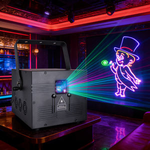 Projecteur laser RGB extérieur 15W avec interface ILDA, animation 3D, étanche, pour événements de grande envergure - Product Image 1