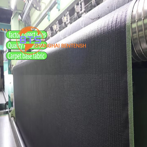 Hot Sale Tufted Carpet Base Fabric Nonwoven Polypropylene <strong>Fiber</strong> Flat <strong>PP</strong> Woven Fabric Rolls - Product Image 2