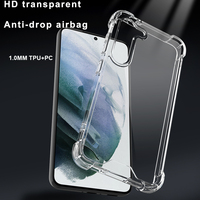 Funda de teléfono móvil transparente HD para Samsung Galaxy A16 M35 A55 A56 A54 A34 A12 A53 A42 XCover, protección completa, funda dura a prueba de golpes