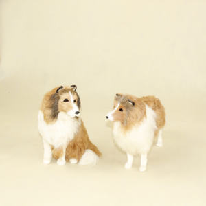 2023 nouveau Design mignon chiot <span class=keywords><strong>chien</strong></span> jouet artisanat <span class=keywords><strong>Shetland</strong></span> berger Sheltie <span class=keywords><strong>chien</strong></span> réaliste pour la décoration de la maison fournitures - Product Image 1