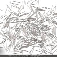 Material de Construcción de Fibra Uhpc de Acero Inoxidable 304 Recto para Refuerzo de Hormigón en Talleres Modernos, Duradero y Anticorrosivo