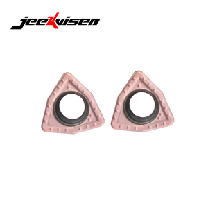 Jeekvisen WCMX040208-MF JA215P U-Drill Quick Drill Universal CNC Peach Cutting Insert Super Hard Carbide Turning Tool - Product Image 1