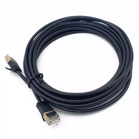 10Gbps 4 pasang Lan Patch RJ45 konektor Cat7 panjang kabel jaringan dapat disesuaikan