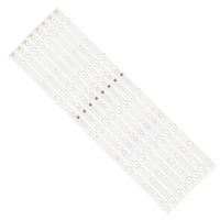 Bande de rétroéclairage XS-514 CRH-AT493030080569QREV1.0 pour TCL 49D1600 Thomson 49FB3103 T49D18SFS-01B