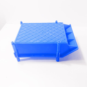 Integrated Plastic Slanted Mouth <b>Crates</b> 20-35L Rectangle Standing Type Turnover Box Food Container Easy To Clean - Product Image 2