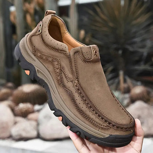 Zapatillas Casuales de Negocios para <span class=keywords><strong>Hombre</strong></span> con Cordones Delanteros, Transpirables, Cómodas, para Escalar al Aire Libre - Product Image 5