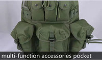 Sac à dos Alice unisexe grande capacité, détachable, en polyester camouflage, pour activités tactiques, camping, randonnée, aventures en jungle