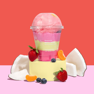 Venta al por mayor personalizado variedad Paquete <span class=keywords><strong>de</strong></span> leche <span class=keywords><strong>de</strong></span> <span class=keywords><strong>coco</strong></span> hielo baño <span class=keywords><strong>sal</strong></span> remojo con bola cepillo esponjas - Product Image 5