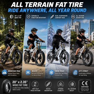 Vélo de montagne pour enfants de 20, 22 et <span class=keywords><strong>24</strong></span> <span class=keywords><strong>pouces</strong></span>, double suspension, 6 vitesses, frein à disque, pneus larges, pour garçons et filles, fabricant OEM - Product Image 4