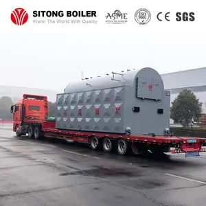 Caldera de vapor industrial de carbón de biomasa de cáscara de arroz astillas de leña de 1 a 20 toneladas