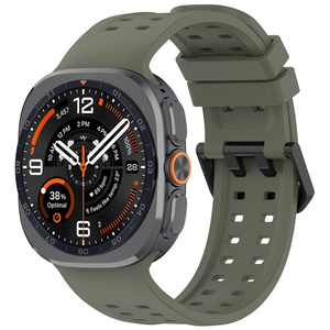 Correa Deportiva Marina para <span class=keywords><strong>Samsung</strong></span> Galaxy Watch Ultra 2, Correas de 47 mm, Correa de Silicona Transpirable para Galaxy Watch Ultra2 - Product Image 3