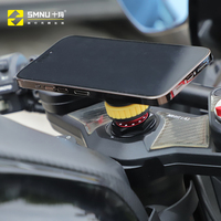 Soporte Magnético Universal para Teléfono Móvil con Absorción de Impactos e Impermeable para Bicicleta y Motocicleta