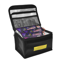 Sac de sécurité ignifuge pour batteries lithium-ion, pochette de protection pour le chargement et le stockage