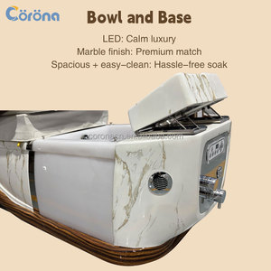 Sillón de Pedicura Eléctrico Reclinable con Hidromasaje para Salón de Belleza Comercial - Product Image 5