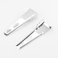 Outil de cuisine de marque Gemark en acier inoxydable écologique Pince à spaghetti Cuillère à pâtes Mesure de spaghetti Râpe à fromage
