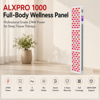 AZURETHERAPY ALX Panneau de luminothérapie rouge à longueur d'onde personnalisée, 12 longueurs d'onde, dispositif LED infrarouge proche, 300W-6000W, directement de l'usine