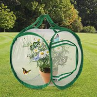Habitat de reproduction d'insectes papillons de forme personnalisée Cage en filet escamotable pliable pour insectes.