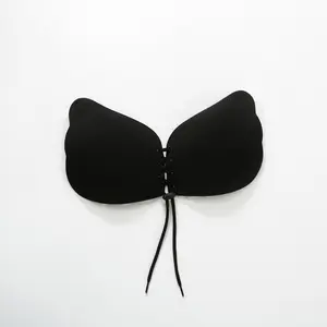 2020 제로 느낌 디자이너 브래지어 매직 윙 Strapless 보이지 않는 푸시 업 Backless 실리콘 브래지어