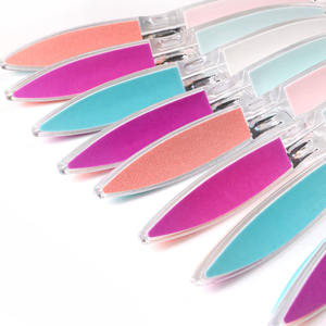 Lime à ongles colorée TSZS, vente flash, échantillon gratuit, lime à ongles triangulaire à 6 faces, tampon à ongles, lime à ongles pour manucure et pédicure, outils pour l'art <span class=keywords><strong>des</strong></span> ongles - Product Image 3