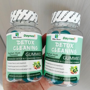 Gummies Détox Nettoyantes Winstown 60 Vegan à la Coque de Psyllium et aux Graines de Lin – Complément Alimentaire Favorisant la Digestion et la Santé Intestinale - Product Image 3
