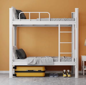 Diseño ergonómico Iron <span class=keywords><strong>Bon</strong></span> Bed Durable Anti-óxido Marco Cómodo Colchón suave Compatible Mejor sueño Estructura silenciosa Evitar - Product Image 4