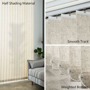 ستائر حلم مزودة بمحرك <span class=keywords><strong>OEM</strong></span>/ODM ستائر غرفة المعيشة Hanas نافذة ستارة ذكية داخلية ستائر عمودية للديكور المنزلي - Product Image 4