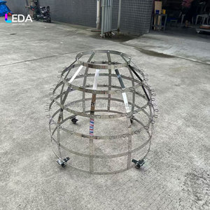 Vestido de Acero Inoxidable LEDA con Diseño Moderno, Material de Acero Inoxidable Brillante y Elegante para Bodas y Fiestas - Product Image 2