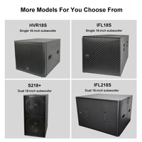 Système audio professionnel KP618, enceintes de scène de 18 pouces, 600 W, basses puissantes, pour concerts, DJ, événements, caisson de basses de 18 pouces