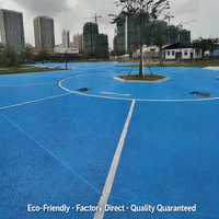Surface de piste synthétique poreuse pour centre de loisirs, résistante aux UV, toutes saisons, 15 mm, haute performance pour les stades du Moyen-Orient