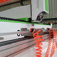 Fabricant d'équipements de perçage et de fraisage CNC en alliage d'aluminium de 3000 mm x 1500 mm, machine multifonctionnelle de taraudage de profilés en aluminium