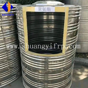 Serbatoio d'Acqua Corrugato in Acciaio Inox a Doppio Strato da 1m3 1T 220 Galloni per Acqua Piovana, per Hotel e B&B - Product Image 3