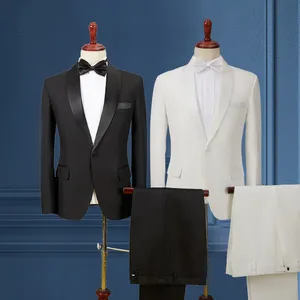 MTM Classic Performance Costume maschile Art Exam Suit Singer Host Tuxedo Tailor Custom Wedding Dress Suit Stage Chorus Costume Set