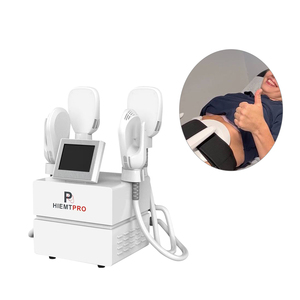 Appareil de remodelage corporel EMS non invasif à 4 poignées, électromagnétique, pour sculpter les muscles sans temps de récupération après le traitement - Product Image 4