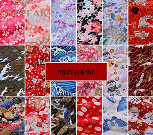 Happeak Hot Bán bông vải bó 6 cái/bộ 40*50cm Nhật Bản phong cách cắt sẵn chắp vá vải cho Crochet Túi - Product Image 5