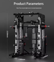 Meilleure vente Ensemble de gymnastique commercial Machine de musculation multifonction pour musculation et exercice Support de squat pour haltérophilie