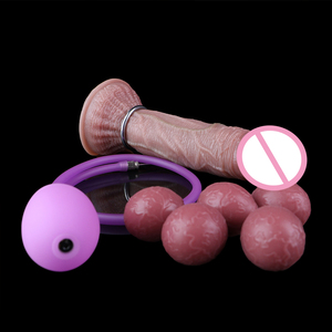Dildo <span class=keywords><strong>Gonfiabile</strong></span> Cavo in Silicone Premium, Sensazione Realistica, Giocattolo Anale, Palline Vaginali, Dildo per Stimolazione del Punto G - Product Image 3