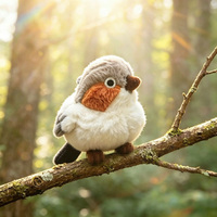 Gantungan Kunci Burung Boneka Plush 10cm Ukuran Sempurna Langsung dari Pabrik Mainan Murah Boneka Plush Gantungan Kunci Produsen Mainan Plush