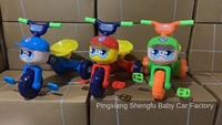 Tricycle pour enfants vélo Pikachu avec musique et lumières en plastique 2-4 ans bébé bébé
