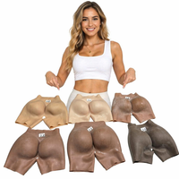 Correcteur de fosse fessière invisible OEM, insert réutilisable pour le modelage corporel, rehausseur de courbes naturelles, coussinets de silicone pour les hanches, culotte