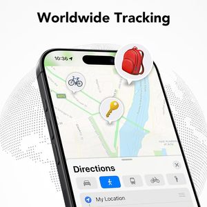 Localizzatore GPS Intelligente per Animali Domestici, Dispositivo Anti-Smarrimento, Tracker GPS per Chiavi, Borse, Bagagli, Compatibile con App Find My per iOS e Android - Product Image 4