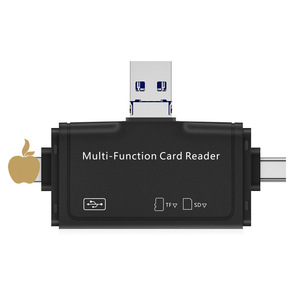 Lector de tarjetas multifunción tipo C USB 3.0 SD TF para iPhone y teléfonos móviles Android - Product Image 2