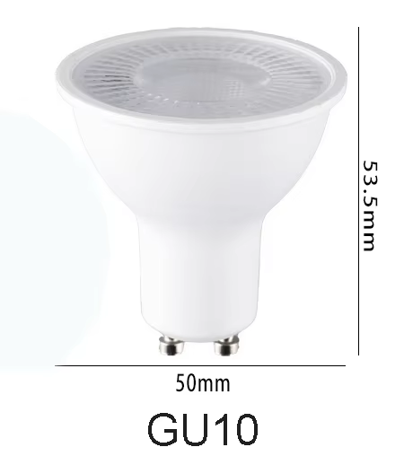 Couverture laiteuse de 7W GU10 AC220V 120 &deg;